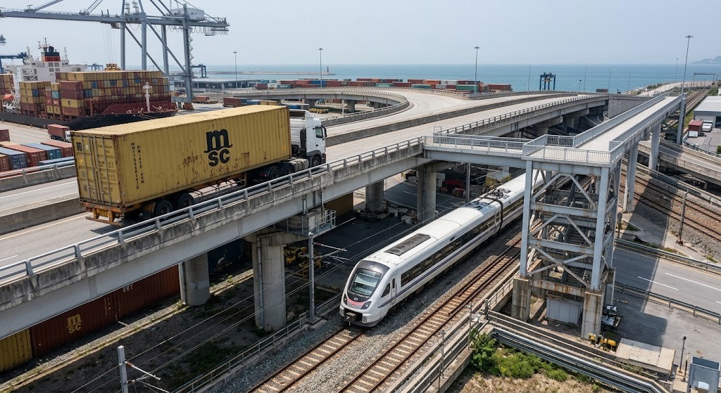 Différents modes de transport gérés par un commissionnaire de transport